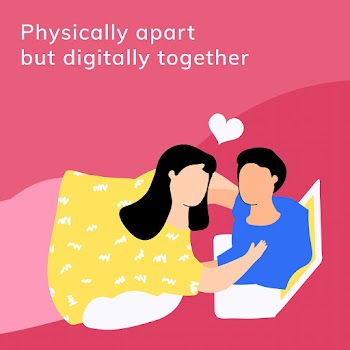 Social distancing in the new normal social media post