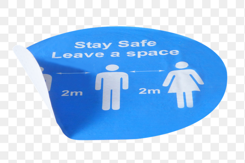 Social distancing sticker png sticker, | Free PNG - rawpixel