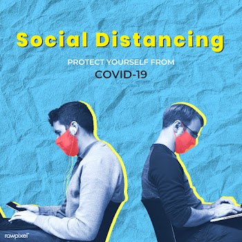 Social distancing to protect yourself and others from COVID-19 | Free  vector - 2316588