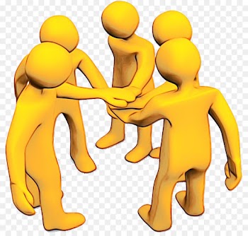 social group yellow clip art interaction gesture