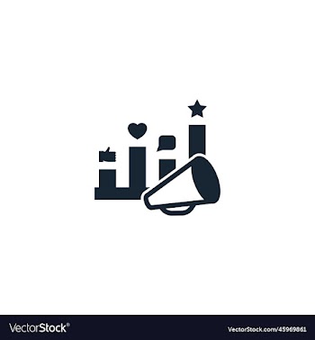 social media campaign creative icon from social