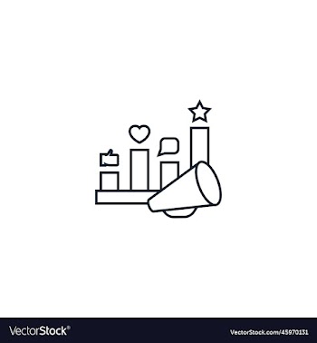 social media campaign creative icon from social