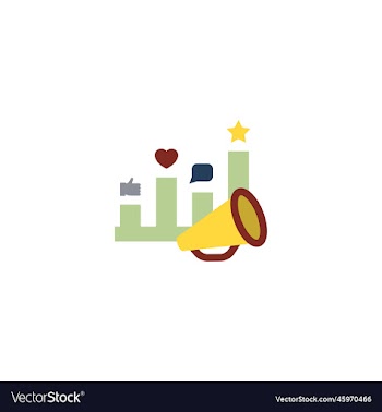 social media campaign creative icon from social
