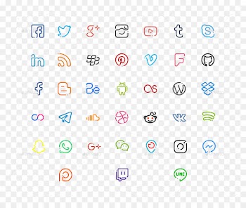 Social media Computer Icons - social icons 