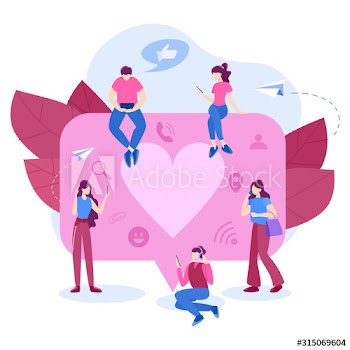 Social media concept