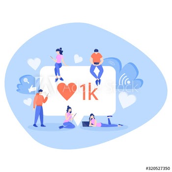 Social media concept