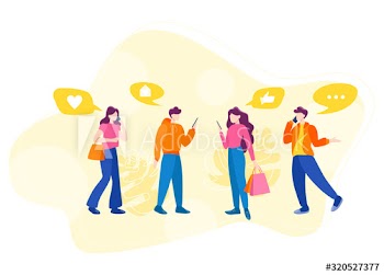 Social media concept