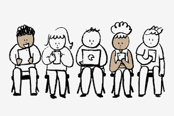 Social media doodle online users concept | Free stock illustration | High Resolution graphic