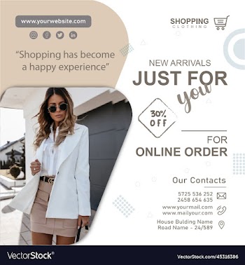 social media fashion post