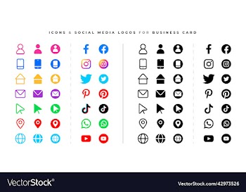social media icons
