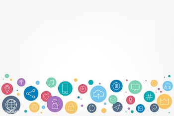 Social media icons | Free stock vector - 586231