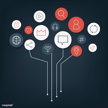 Social media icons | Free stock vector - 586243