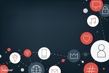 Social media icons | Free stock vector - 586259