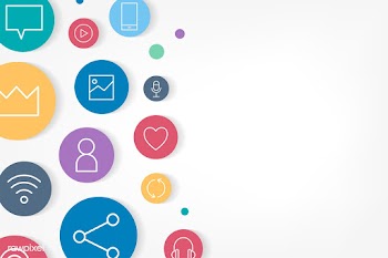 Social media icons | Free stock vector - 586264