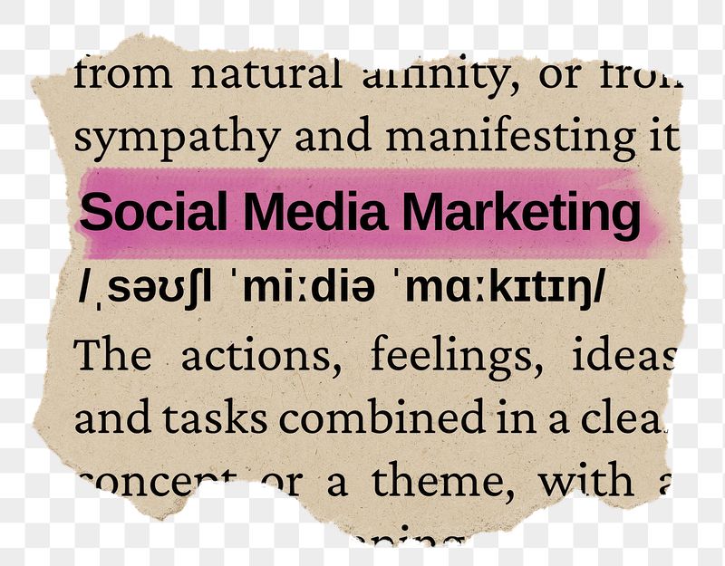 Social media marketing png word | Free PNG - rawpixel
