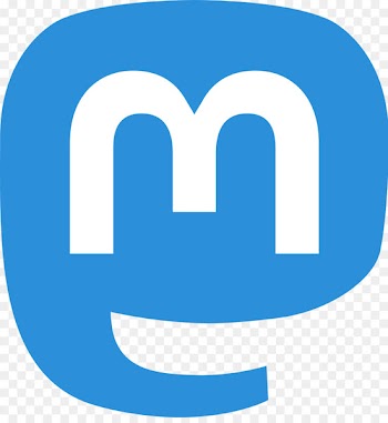 Social Media, Mastodon, Social Networking Service, Electric Blue, Trademark PNG