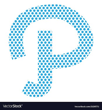 Social media network background with circles and vector image