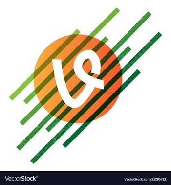 Social media network background with circles and vector image