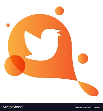Social media network background with circles and vector image