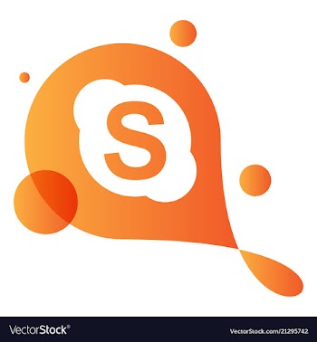 Social media network background with circles and vector image