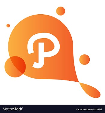 Social media network background with circles and vector image