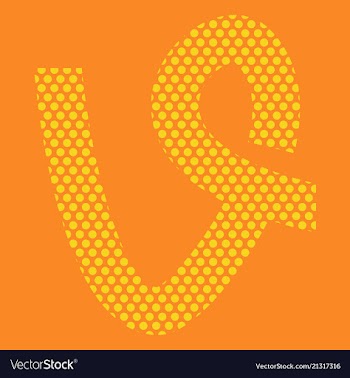 Social media network background with circles and vector image