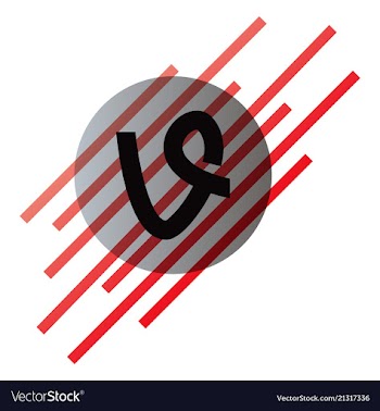Social media network background with circles and vector image