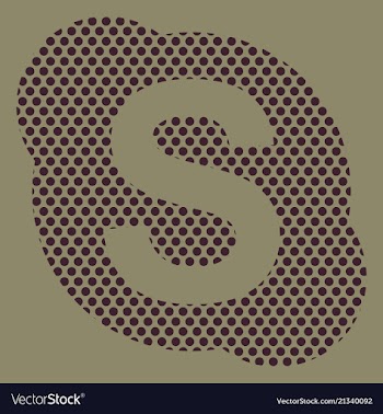 Social media network background with circles and vector image