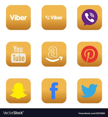 Social media network growth background with lines vector image