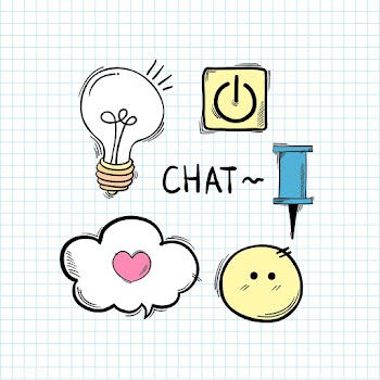 Social media online communication chat | Free stock vector - 60863