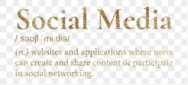 Social media png dictionary word | Free PNG - rawpixel