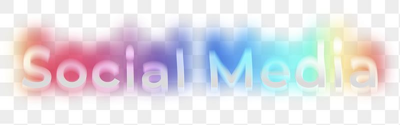 Social media png word sticker, | Free PNG - rawpixel