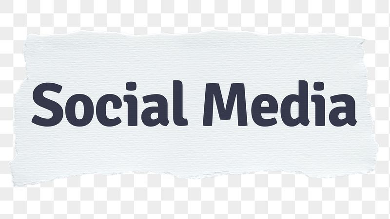Social media png word sticker | Free PNG - rawpixel