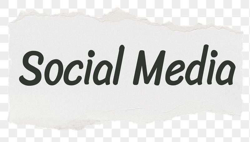 Social media png word sticker | Free PNG - rawpixel