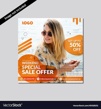 social media post design template design