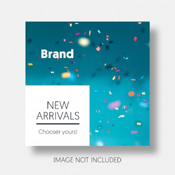 Social media post template Free Psd