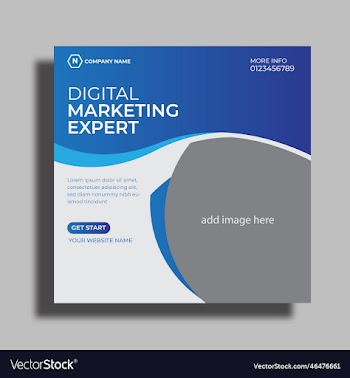 social media post template modern instagram post