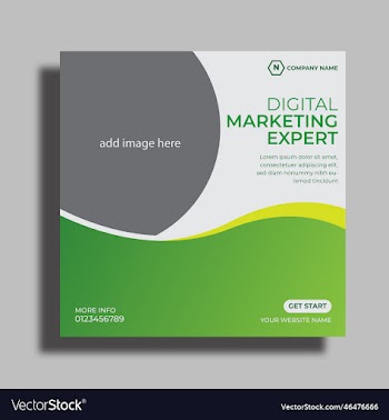 social media post template modern instagram post