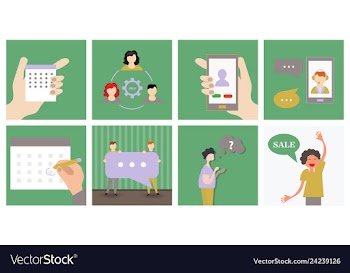Social media sign logo and symbol post like vector image