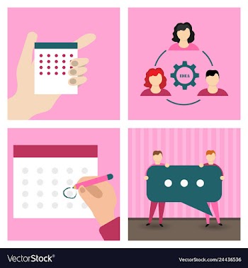 Social media sign logo and symbol post like vector image