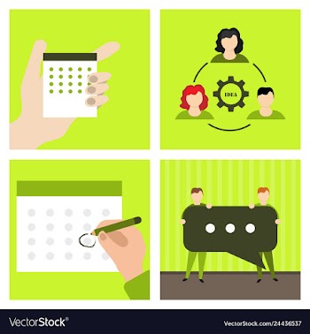 Social media sign logo and symbol post like vector image