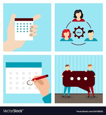 Social media sign logo and symbol post like vector image