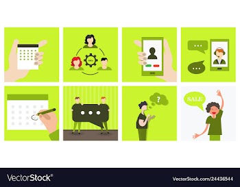 Social media sign logo and symbol post like vector image