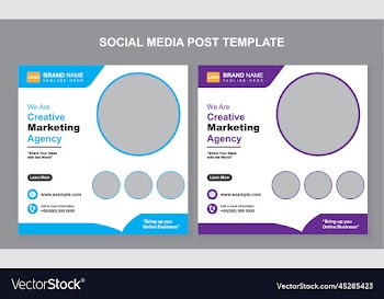 social media webinar template