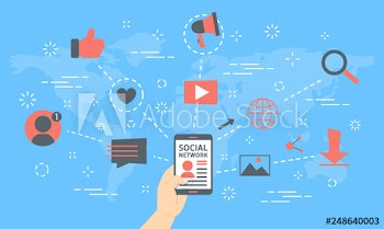 Social network concept