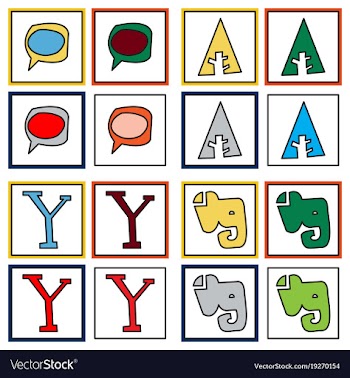 Social network symbols in speech balloons vector image
