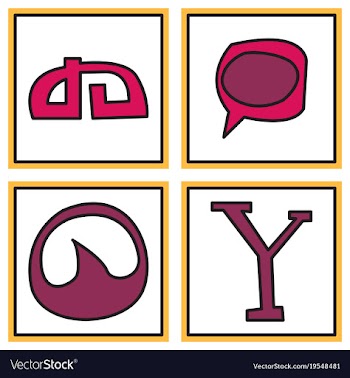 Social network symbols in speech balloons vector image