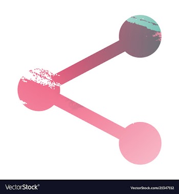 Social networking icon web design flat icon vector image