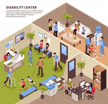 Social service centre Free Vector