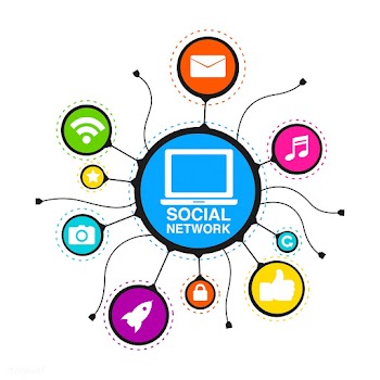 Social social media background | Free stock vector - 397385